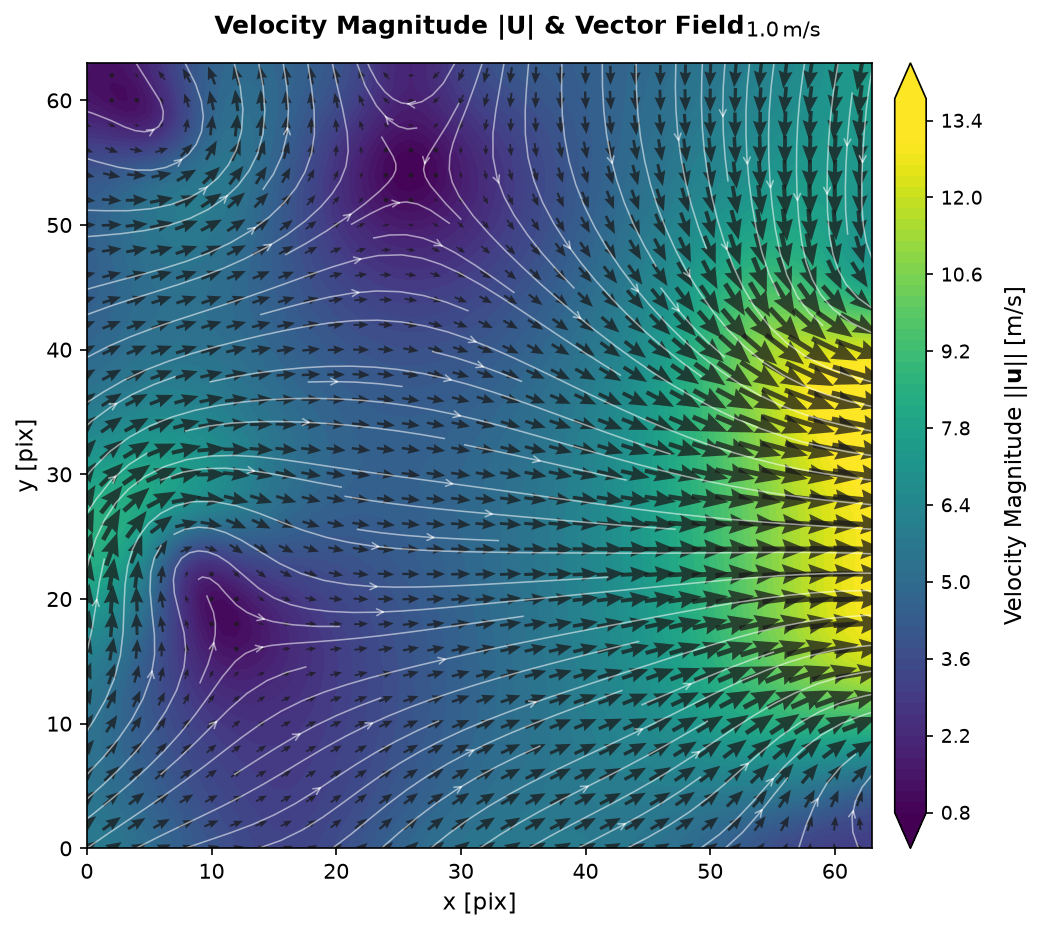 Velocity Magnitude & Vector Field
